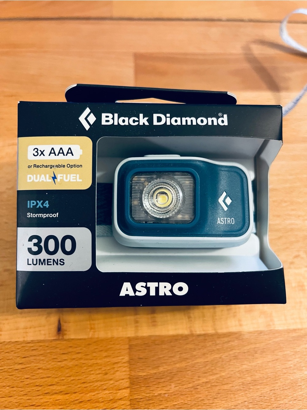 [NEW] Astro Teal and White Headlamp - 300 Lumens Dual Fuel